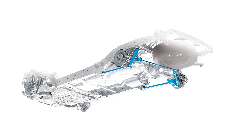 Multi 5-link Rear Suspension MU-X